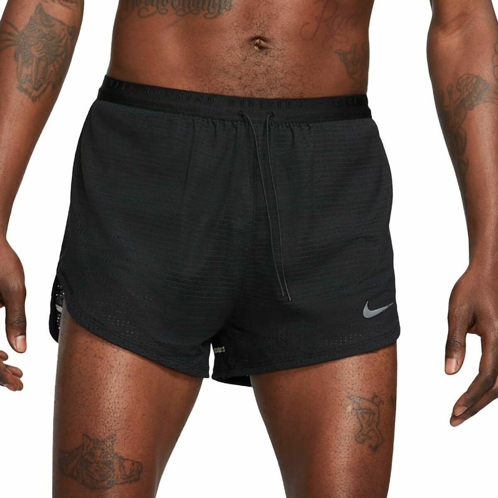 Nike Run Division Pinnacle Short Dri-FIT ADV Men's Large Athletic Black Running - Picture 1 of 16
